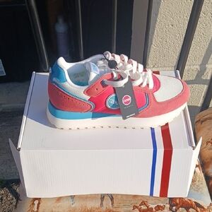 COLMAR Kids Retro Runner Sneakers - Pink & Blue